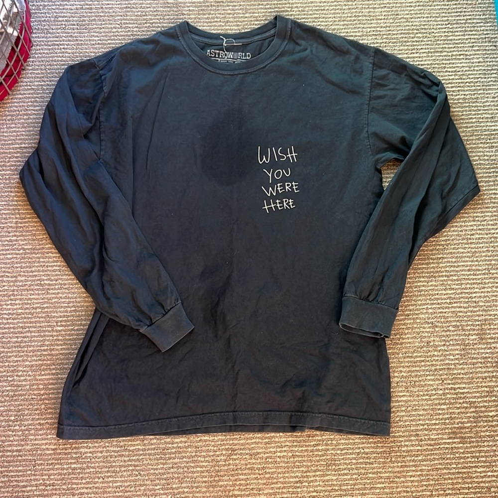 Travis Scott Astroworld Size Large 100% Cotton T-Shirt